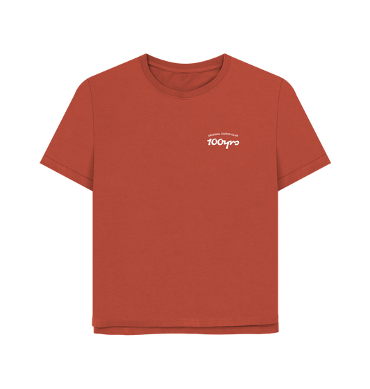 Rust Printed T-shirt Front