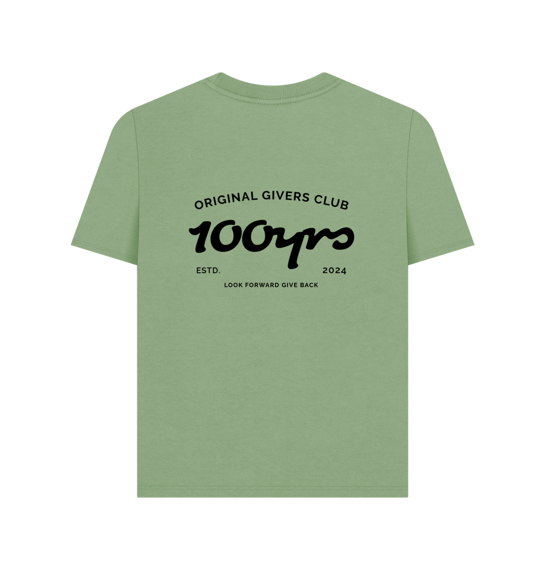 Sage Printed T-shirt Back