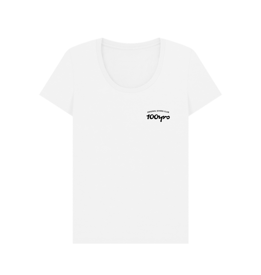 White Printed T-shirt Front