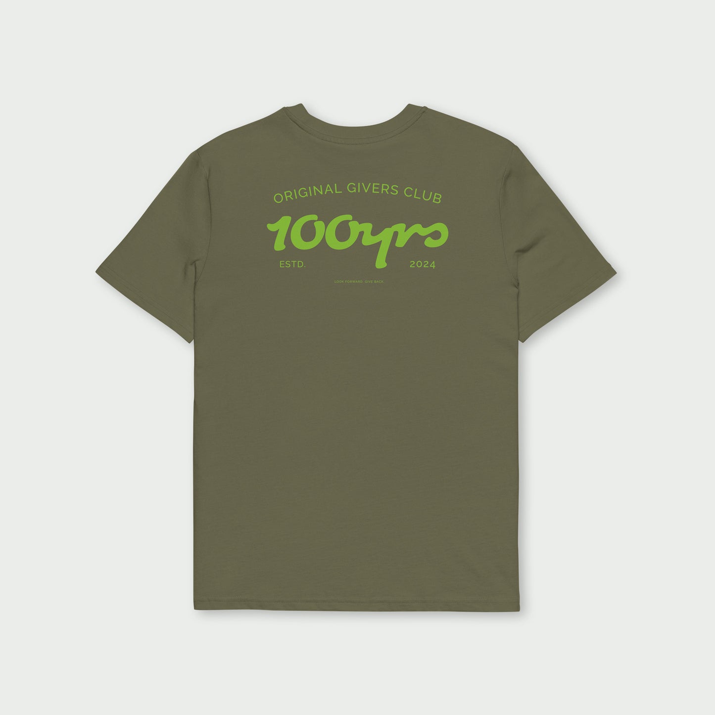 Unisex Organic T-Shirt – Green OG Club Logo