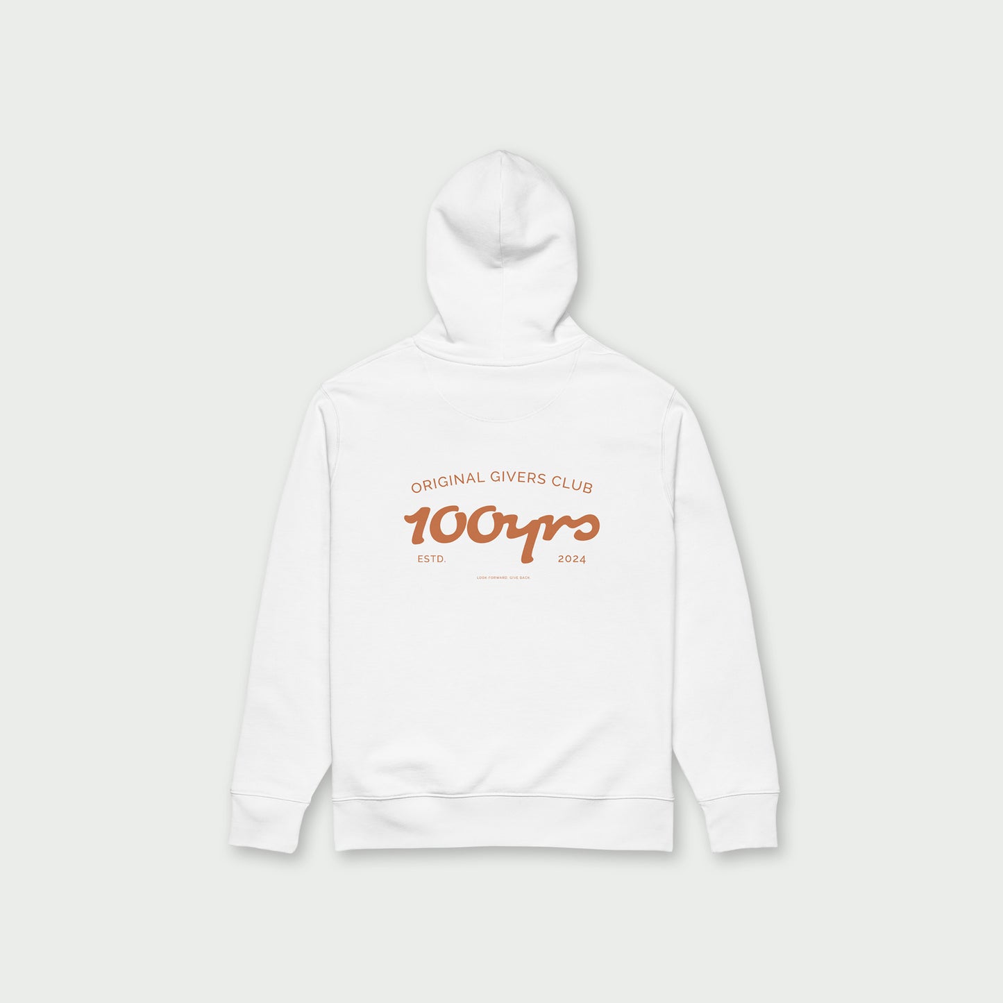 Unisex Organic Hoodie – Terracotta OG Club Logo
