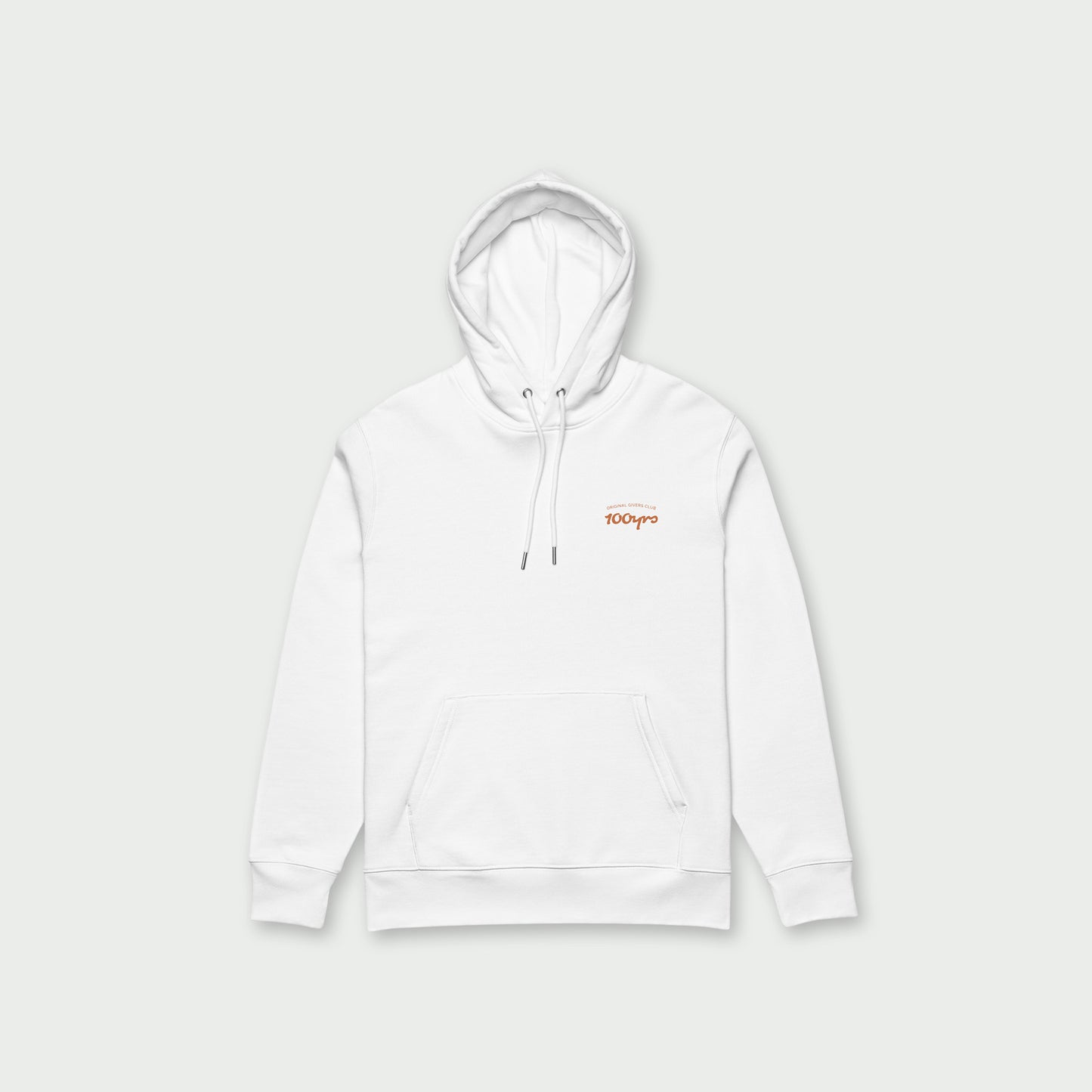 Unisex Organic Hoodie – Terracotta OG Club Logo
