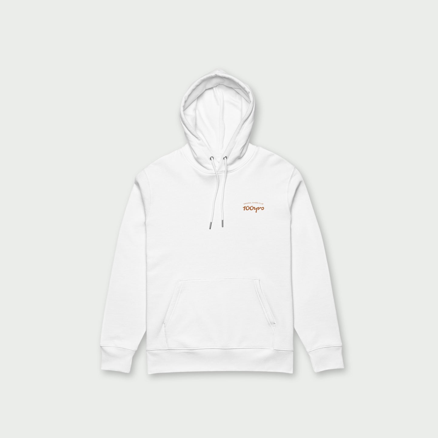 Unisex Organic Hoodie – Clay Brown OG Club Logo