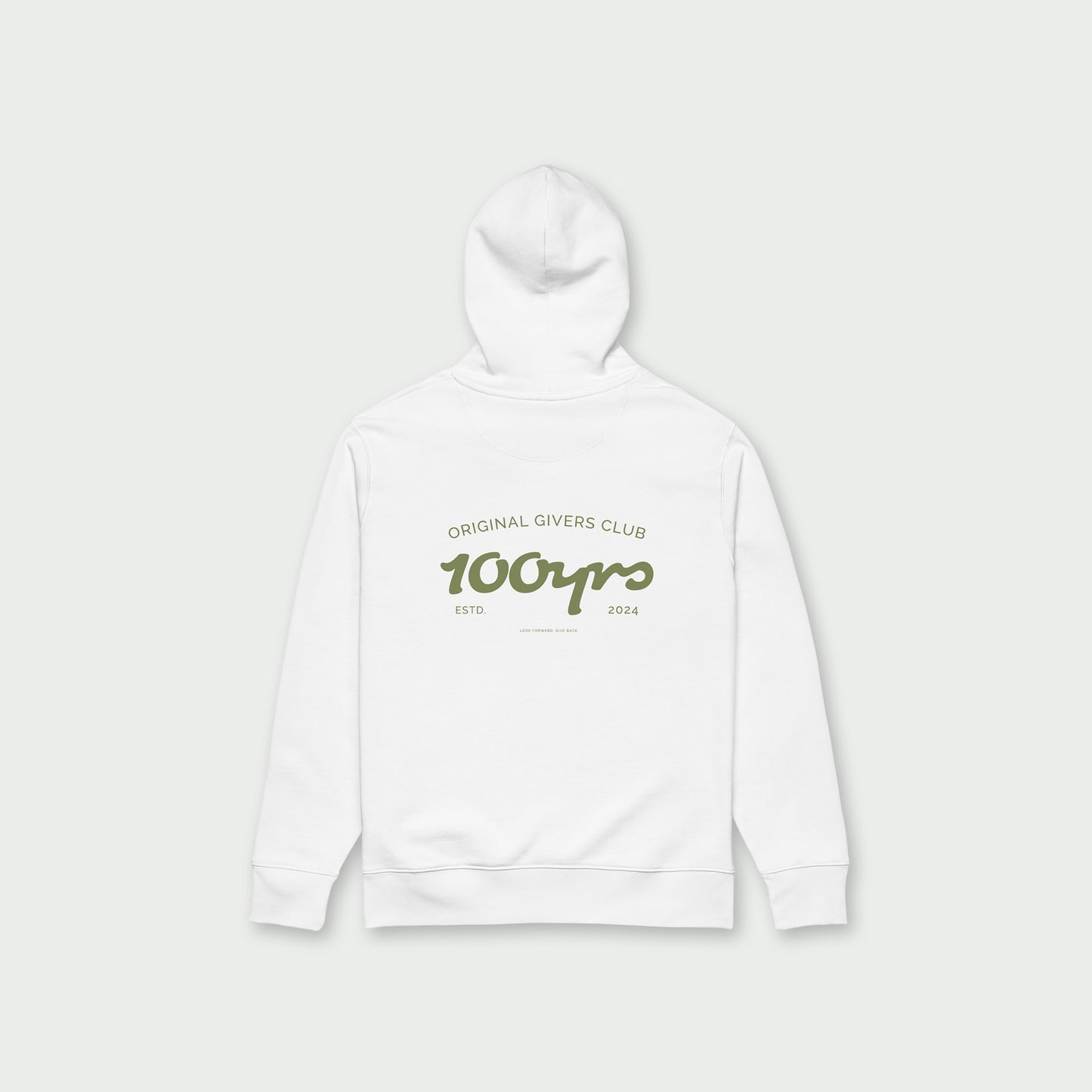 Unisex Organic Hoodie – Moss Green OG Club Logo