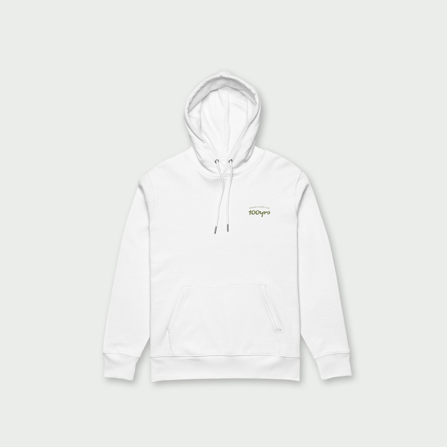Unisex Organic Hoodie – Moss Green OG Club Logo