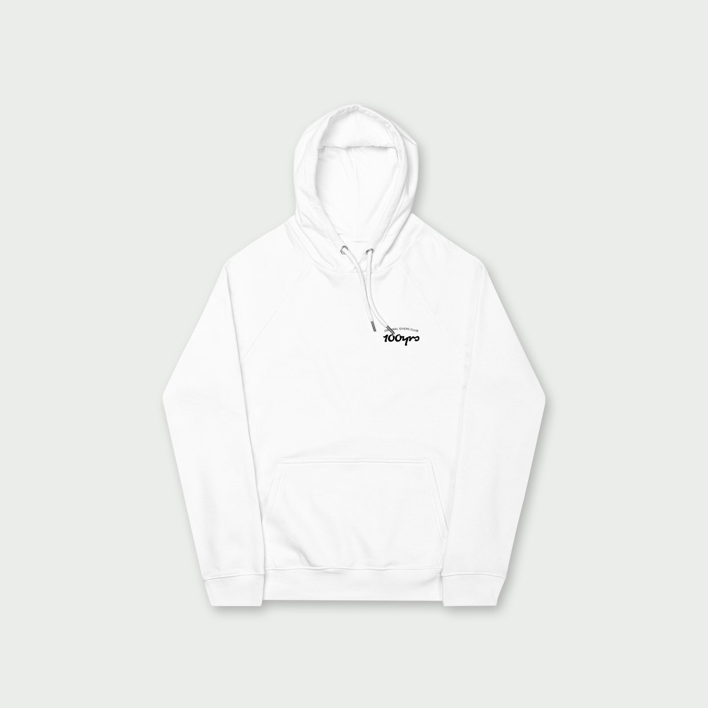 Unisex Raglan Hoodie – Black OG Club Logo