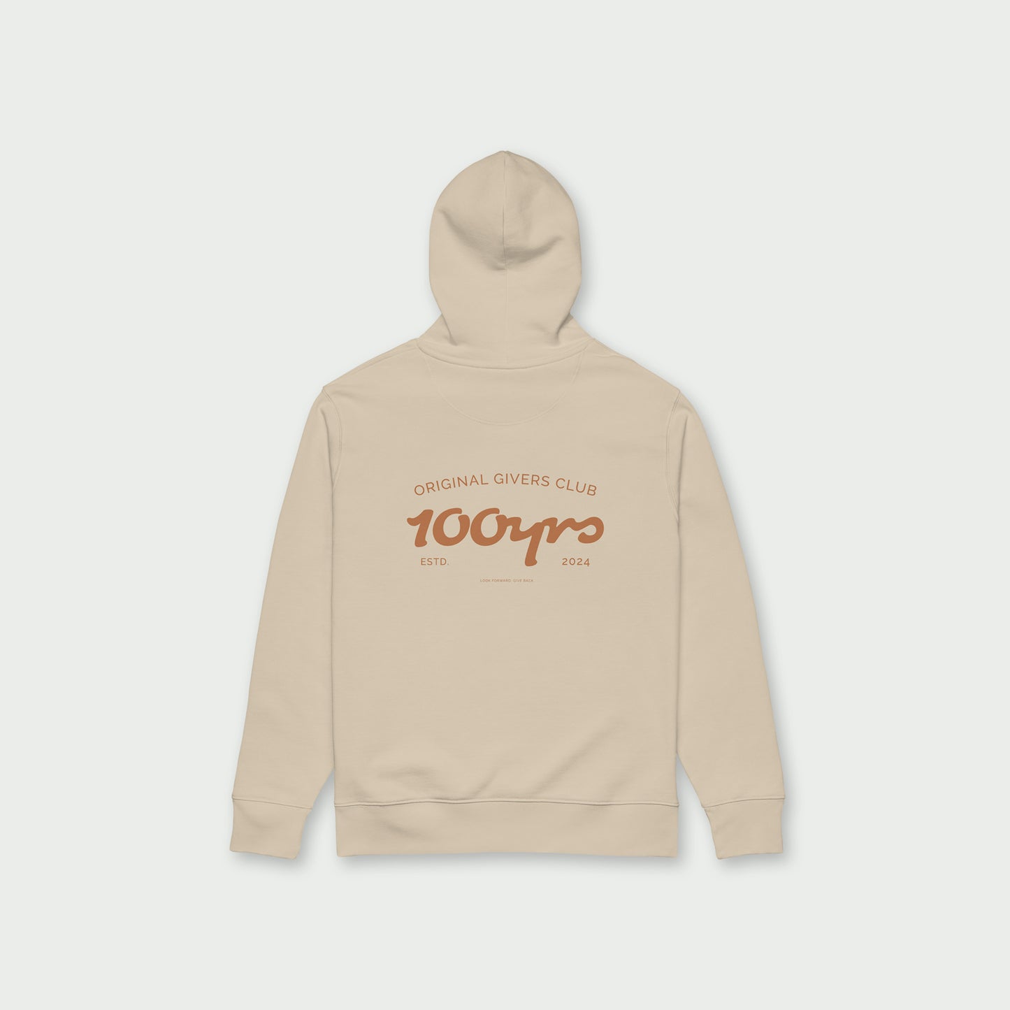 Unisex Organic Hoodie – Clay Brown OG Club Logo