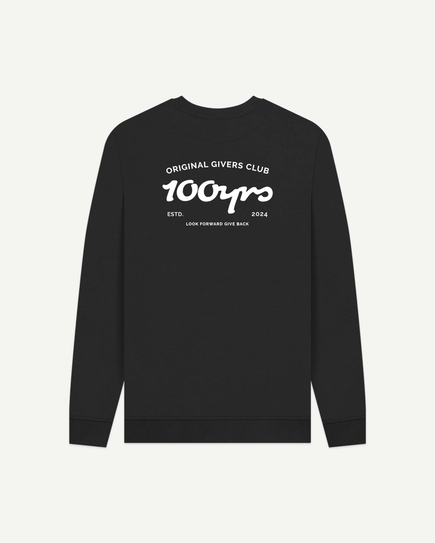 Women's OG Club: Shared — crew neck sweatshirt, white logo