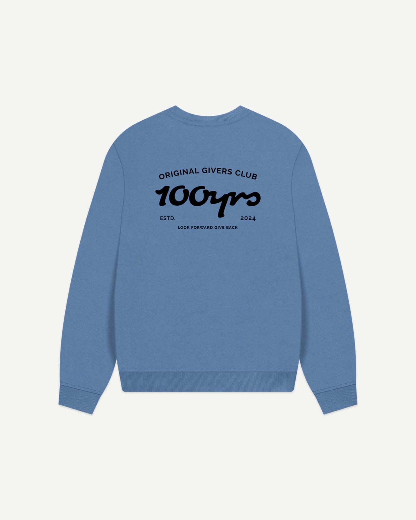 Women's Organic Cotton Oversized Sweatshirt - OG Club Black Logo