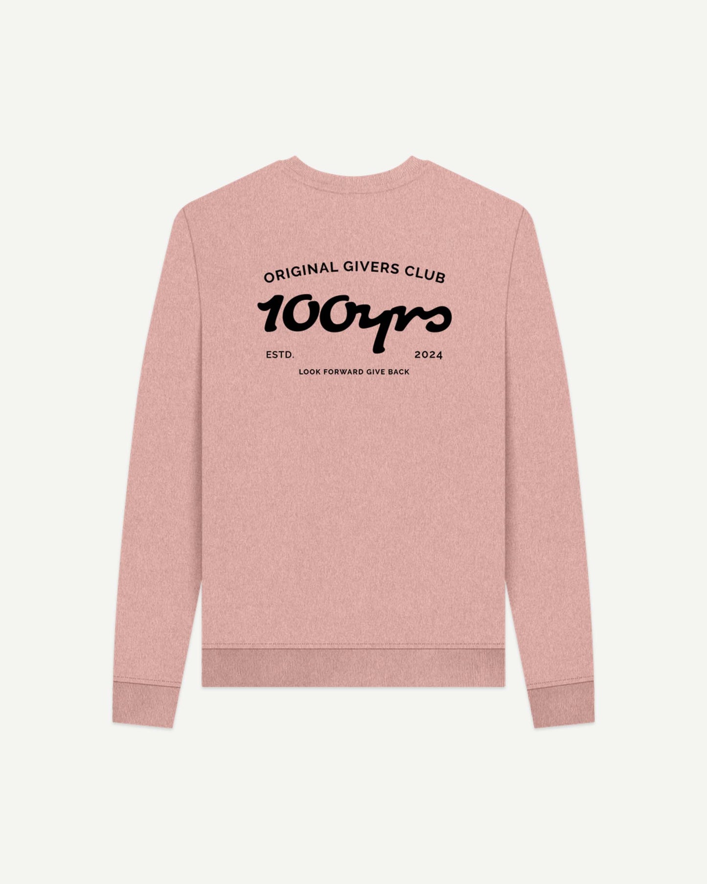 Women's OG Club: Chorus — recycled sweatshirt, black logo