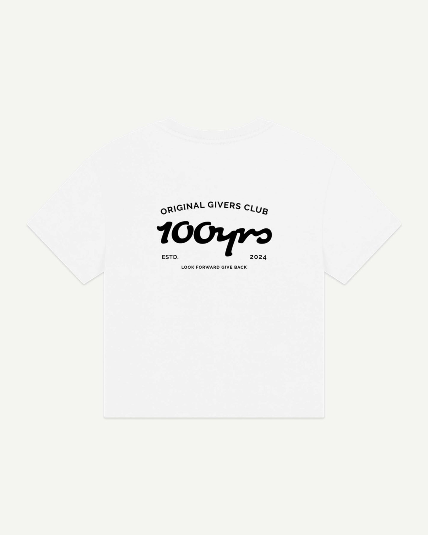 Women's OG Club: Steady — boxy tee, black logo