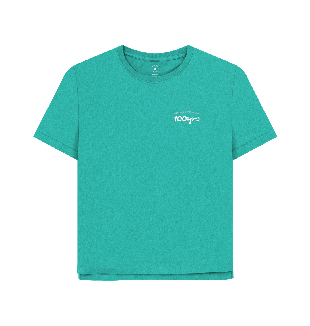 Seagrass Green Printed T-shirt Front