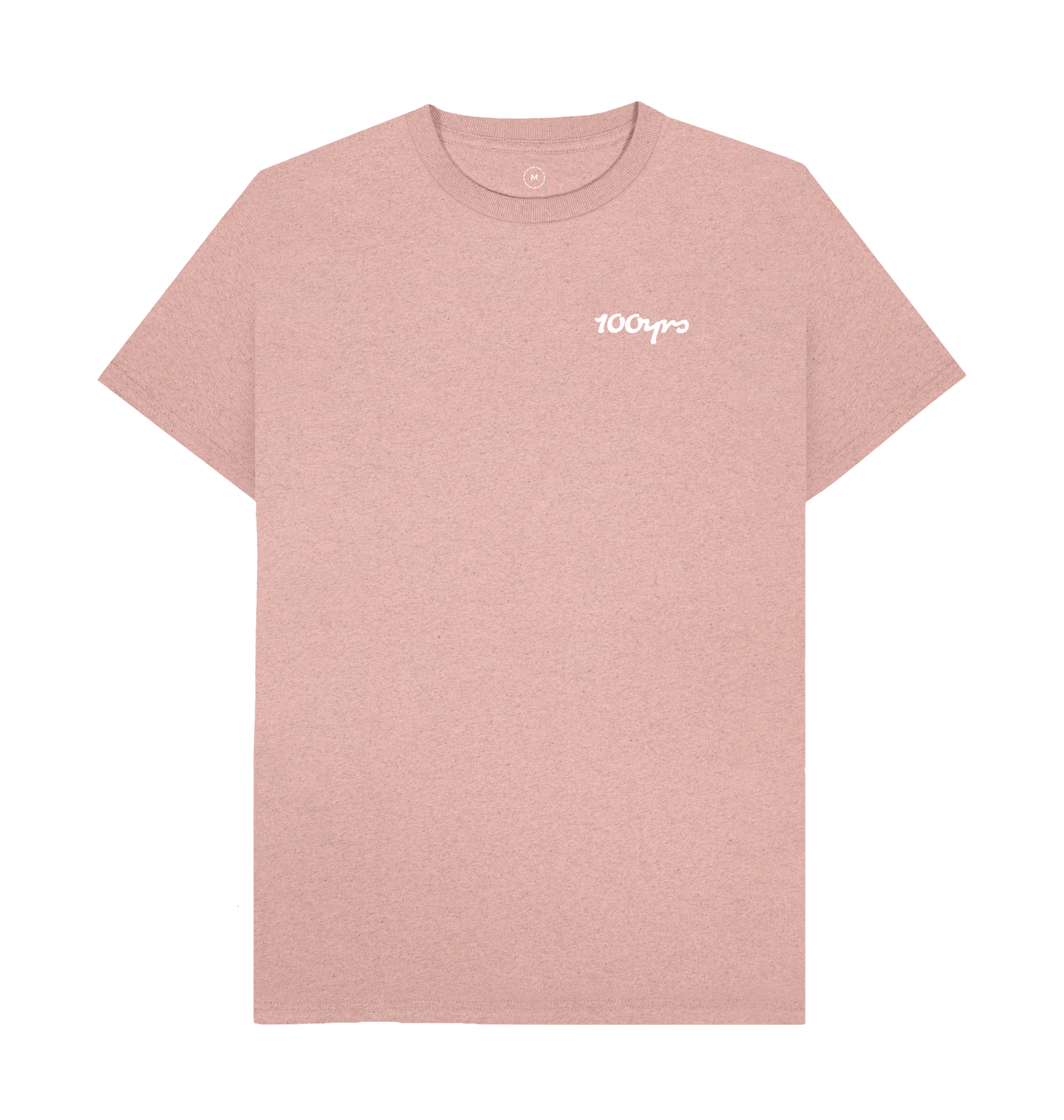 Sunset Pink Recycled Printed T-Shirt Front