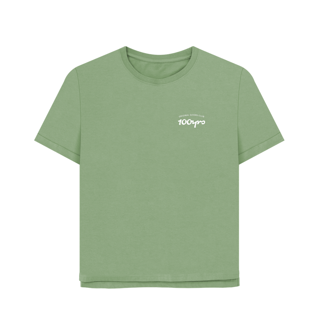 Sage Printed T-shirt Front