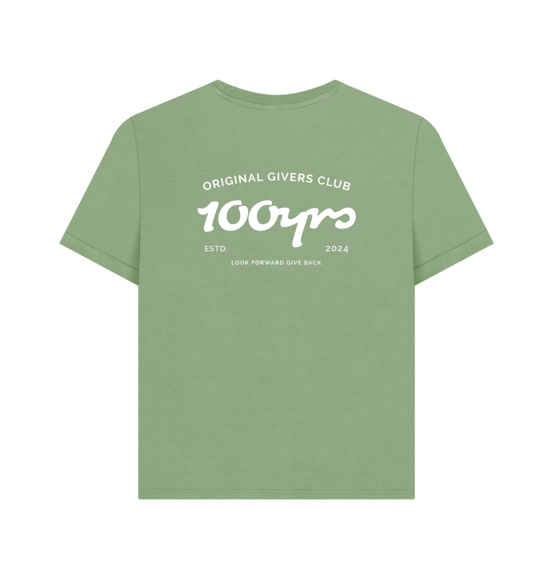 Sage Printed T-shirt Back
