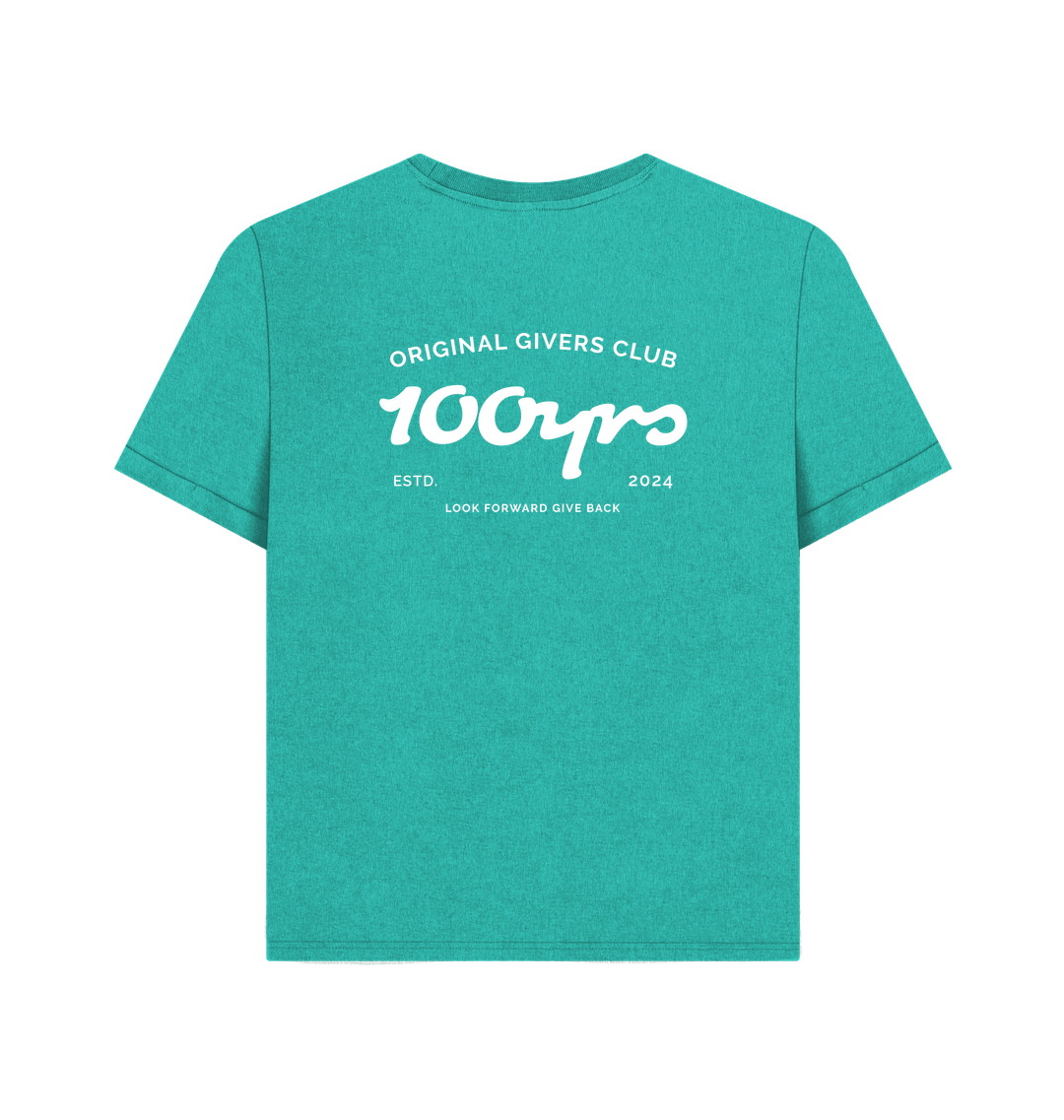 Seagrass Green Printed T-shirt Back