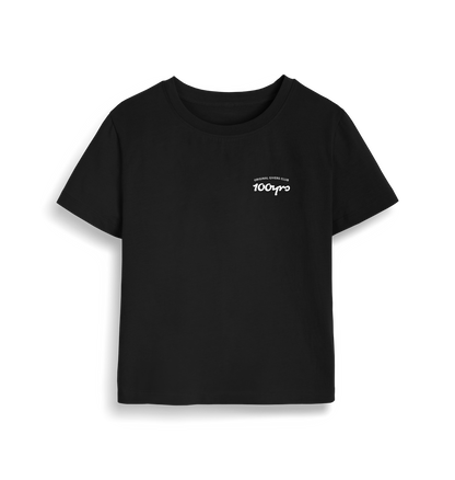 Black Printed T-shirt Front