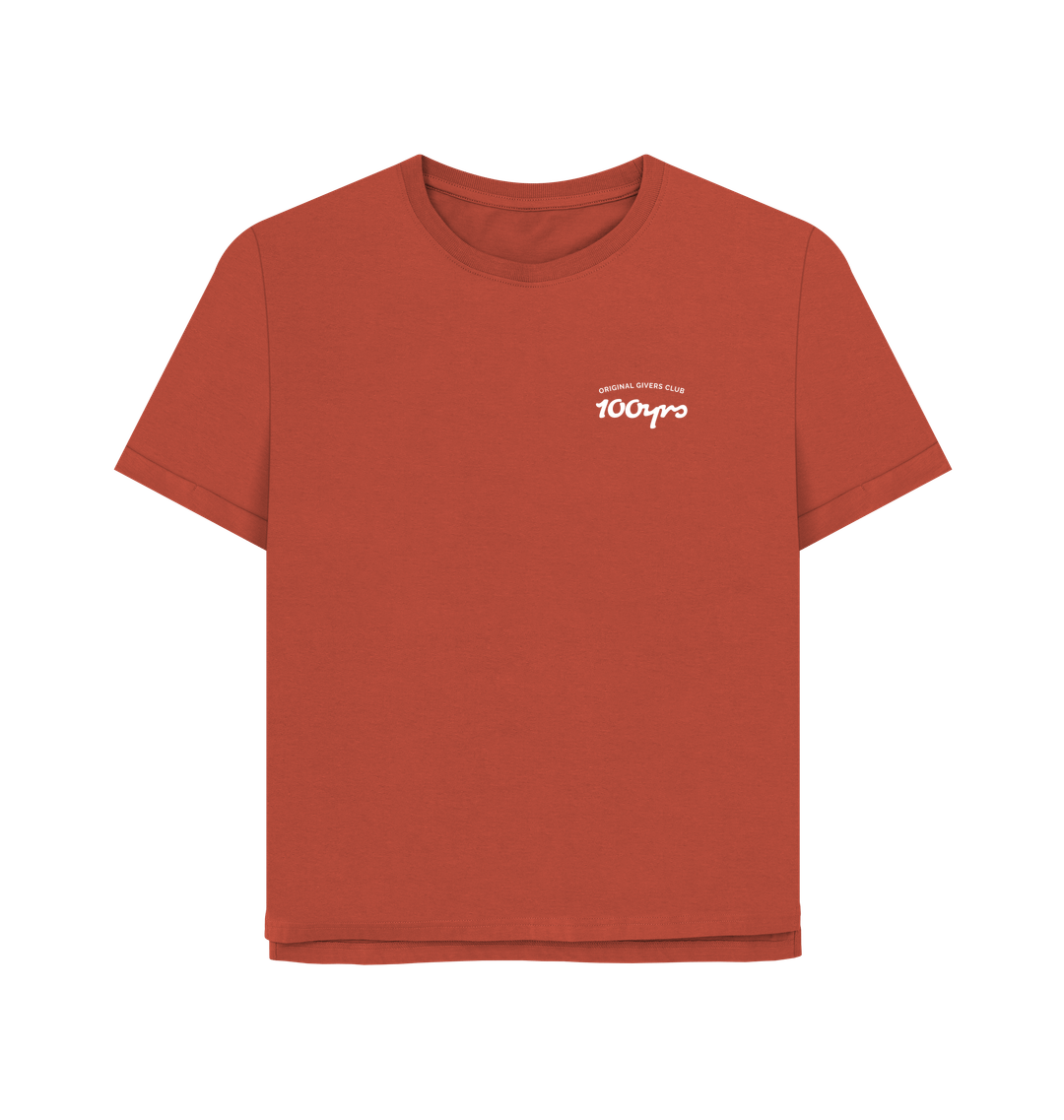 Rust Printed T-shirt Front