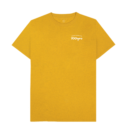 Sunflower Yellow Recycled Printed T-Shirt Front