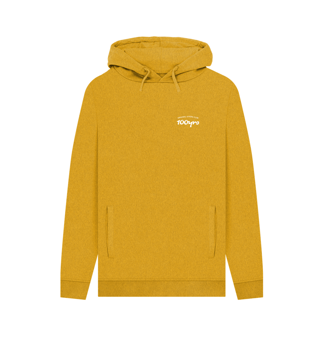 Sunflower Yellow Recycled Hoody Front