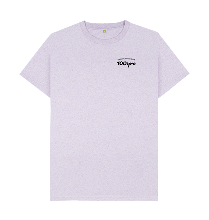 Light Purple Recycled Printed T-Shirt Front