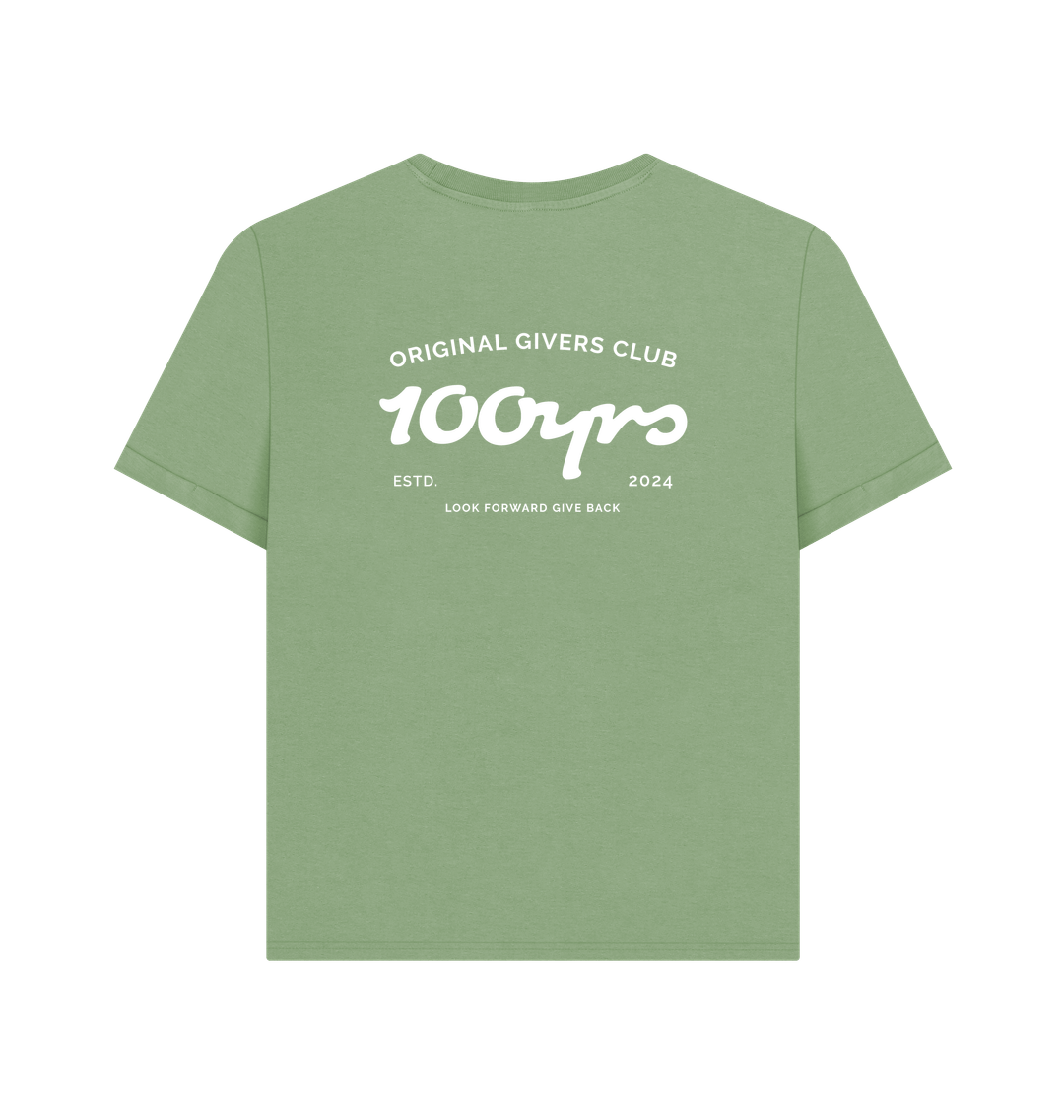 Sage Printed T-shirt Back