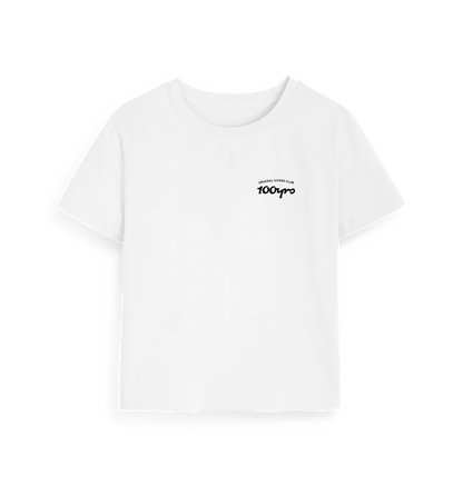 White Printed T-shirt Front