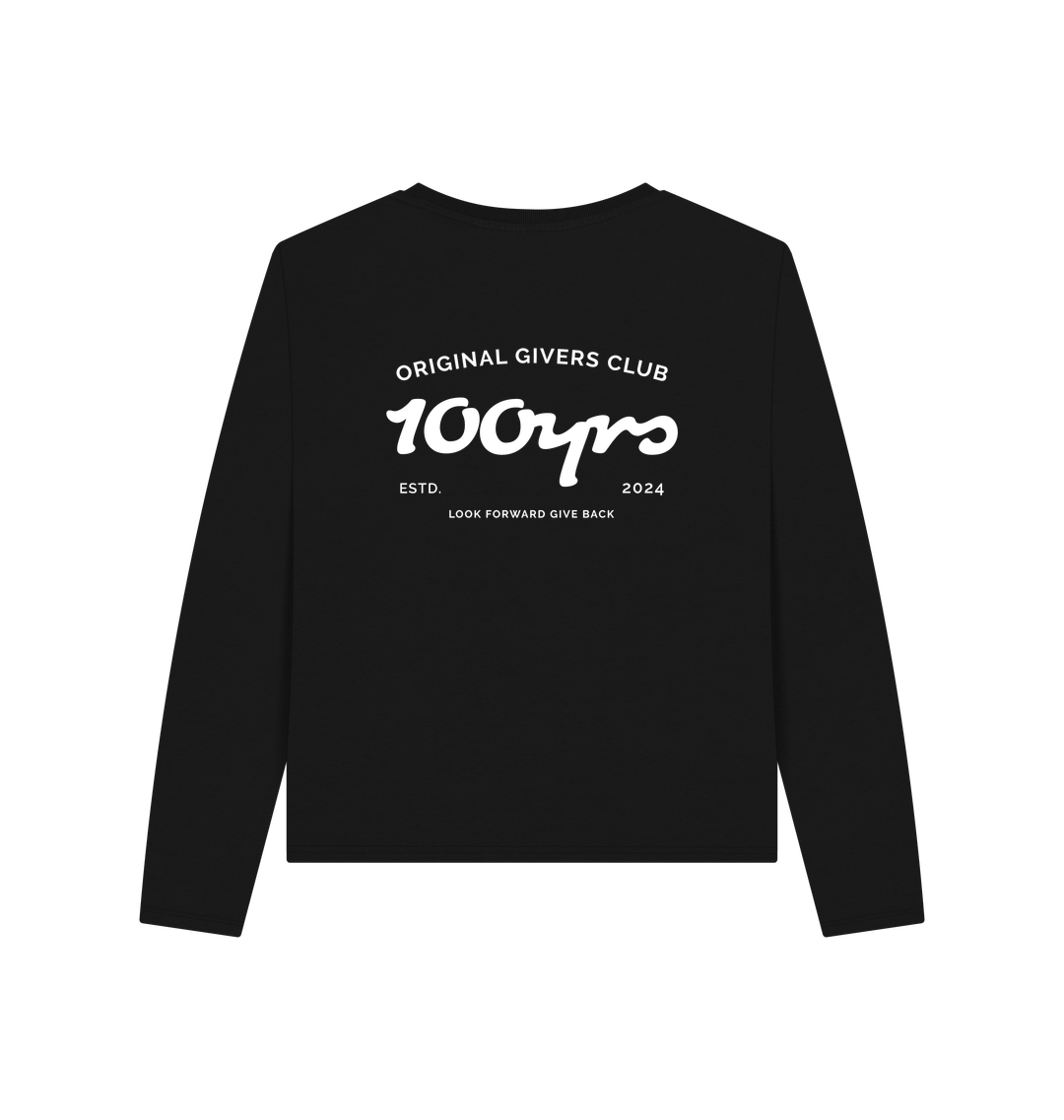 Black Printed T-shirt Back