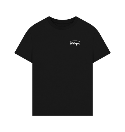 Black Printed T-shirt Front