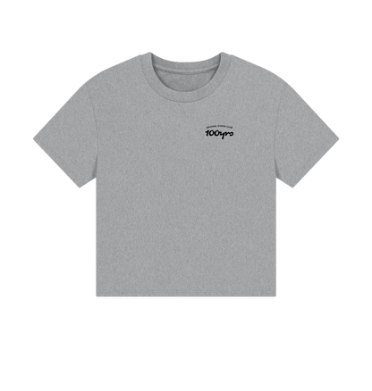 Athletic Grey Printed T-shirt Front