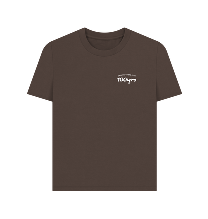 Chocolate Printed T-shirt Front