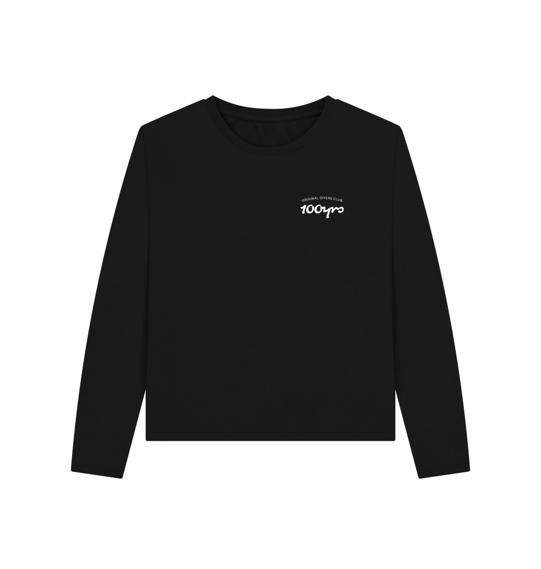 Black Printed T-shirt Front