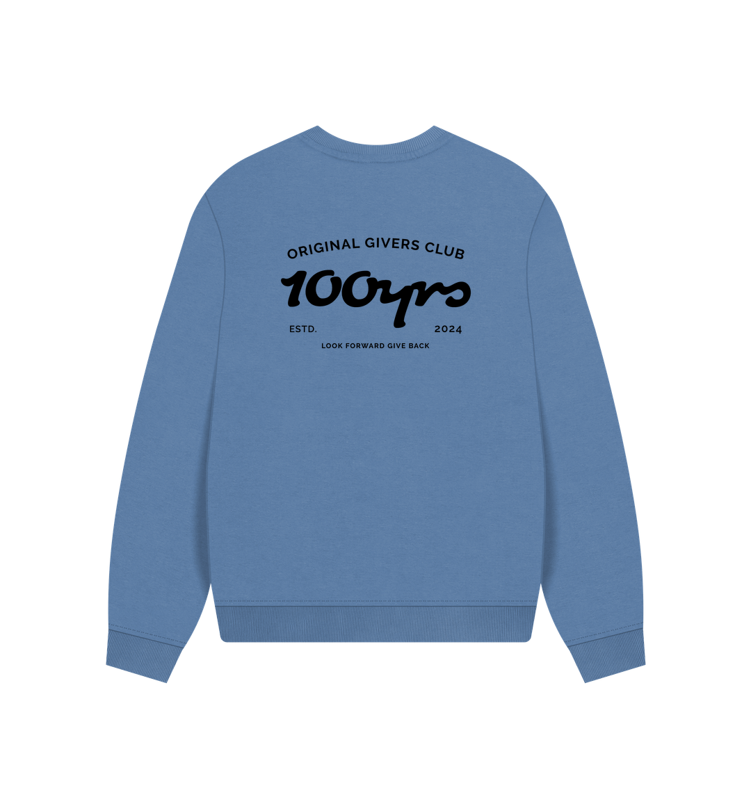 Solent Printed Sweater Back