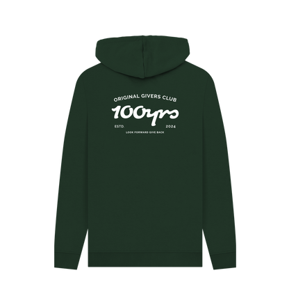 Evergreen Printed Hoody Back
