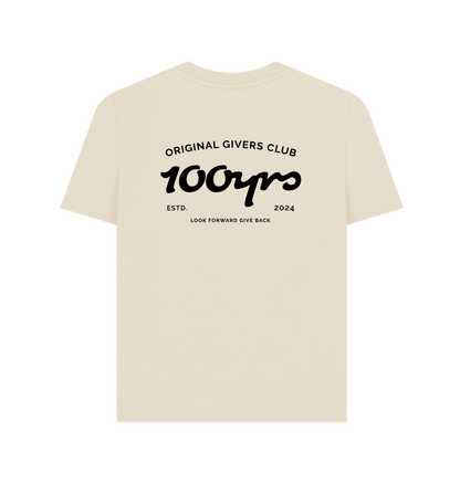 Oat Printed T-shirt Back