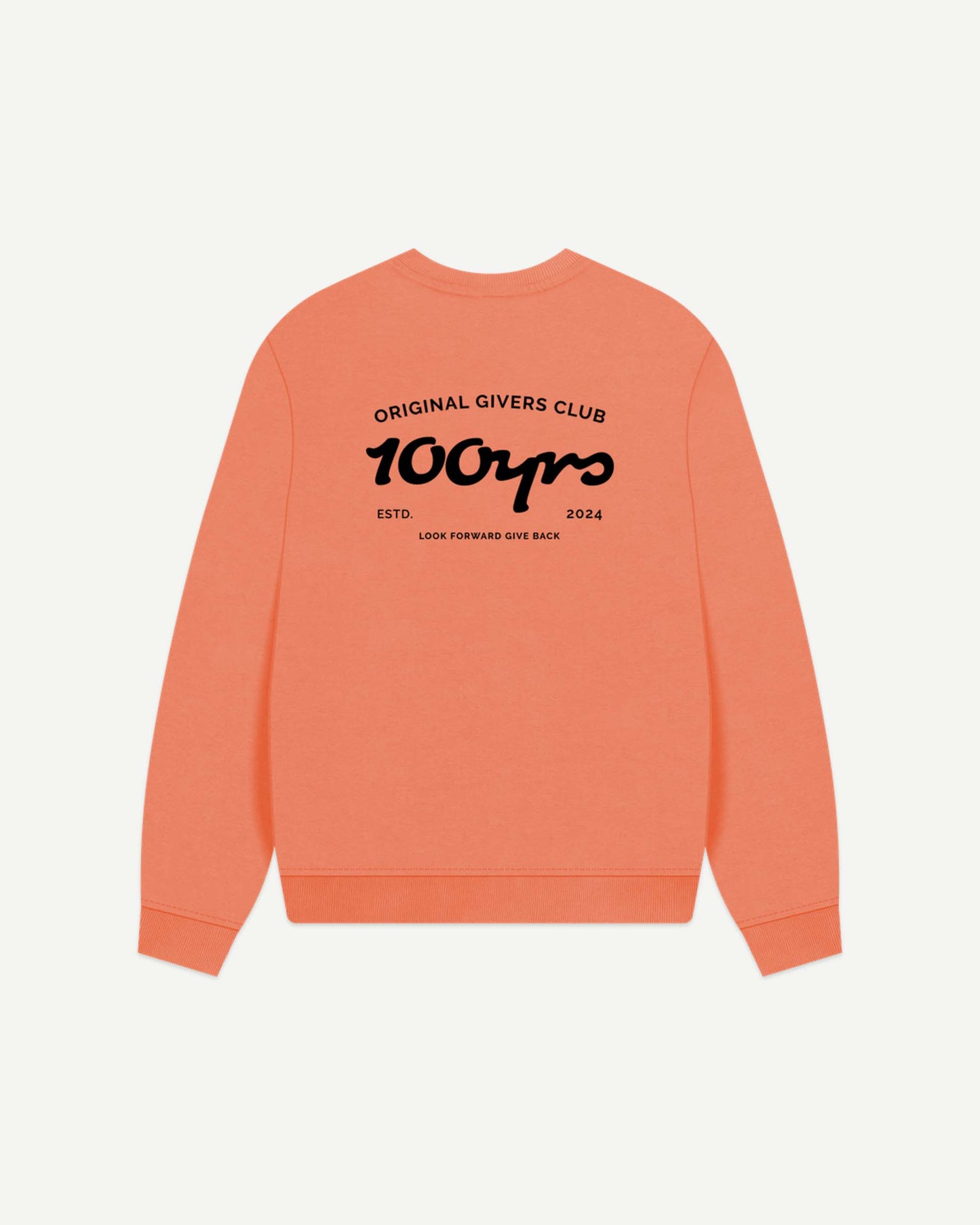 Women's Organic Cotton Oversized Sweatshirt - OG Club Black Logo