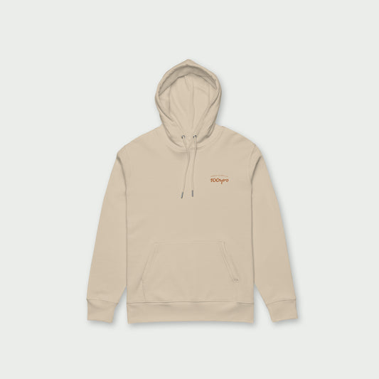 Unisex Organic Hoodie – Clay Brown OG Club Logo