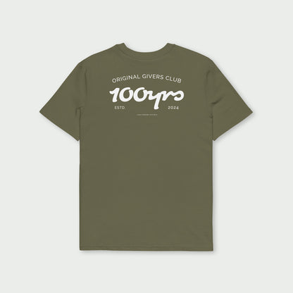 Unisex Organic T-Shirt – White OG Club Logo