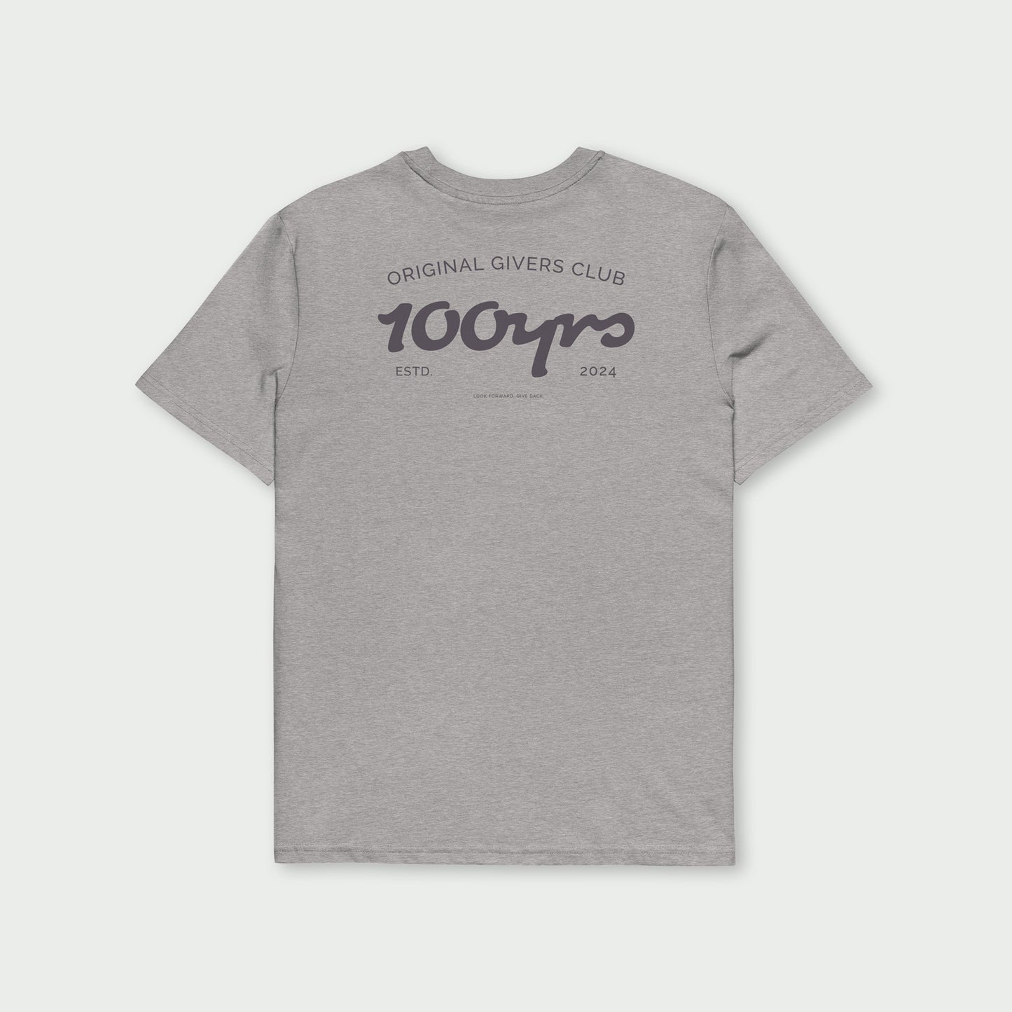 Unisex Organic T-Shirt – Grey OG Club Logo