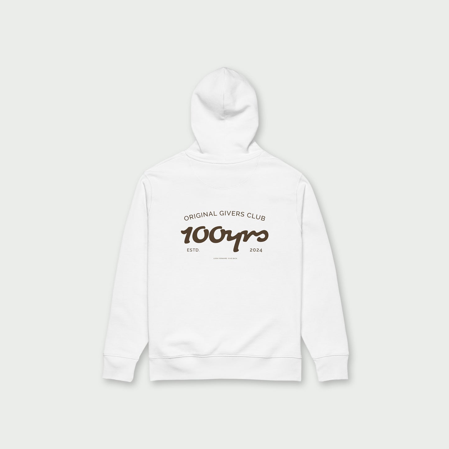 Unisex Organic Hoodie – Espresso Brown OG Club Logo