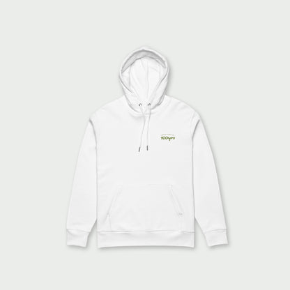 Unisex Organic Hoodie – Olive Green OG Club Logo