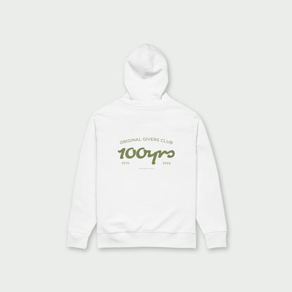 Unisex Organic Hoodie – Moss Green OG Club Logo