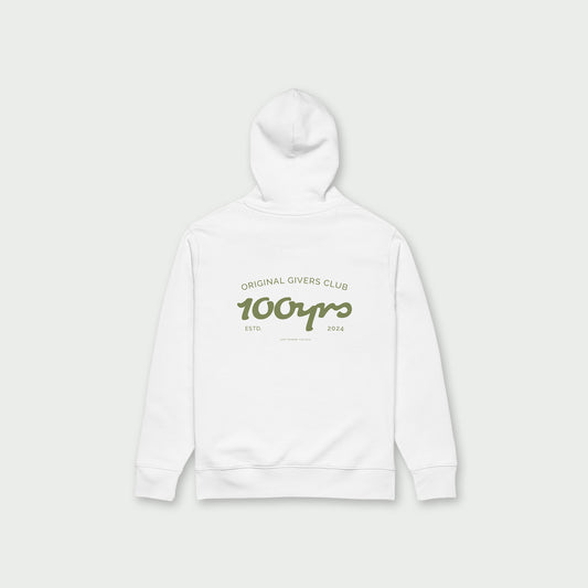 Unisex Organic Hoodie – Moss Green OG Club Logo