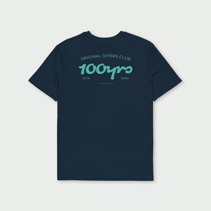 Unisex Organic T-Shirt – Blue OG Club Logo