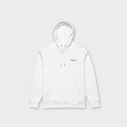 Unisex Organic Hoodie – Moss Green OG Club Logo