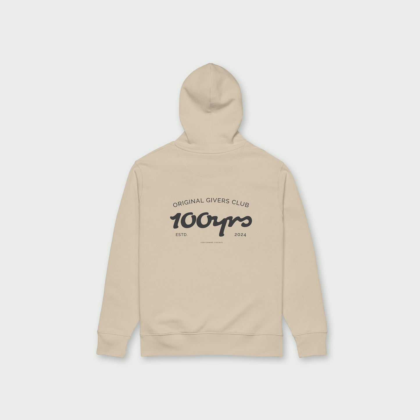 Unisex Organic Hoodie – Charcoal Grey OG Club Logo