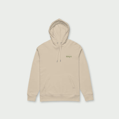 Unisex Organic Hoodie – Moss Green OG Club Logo