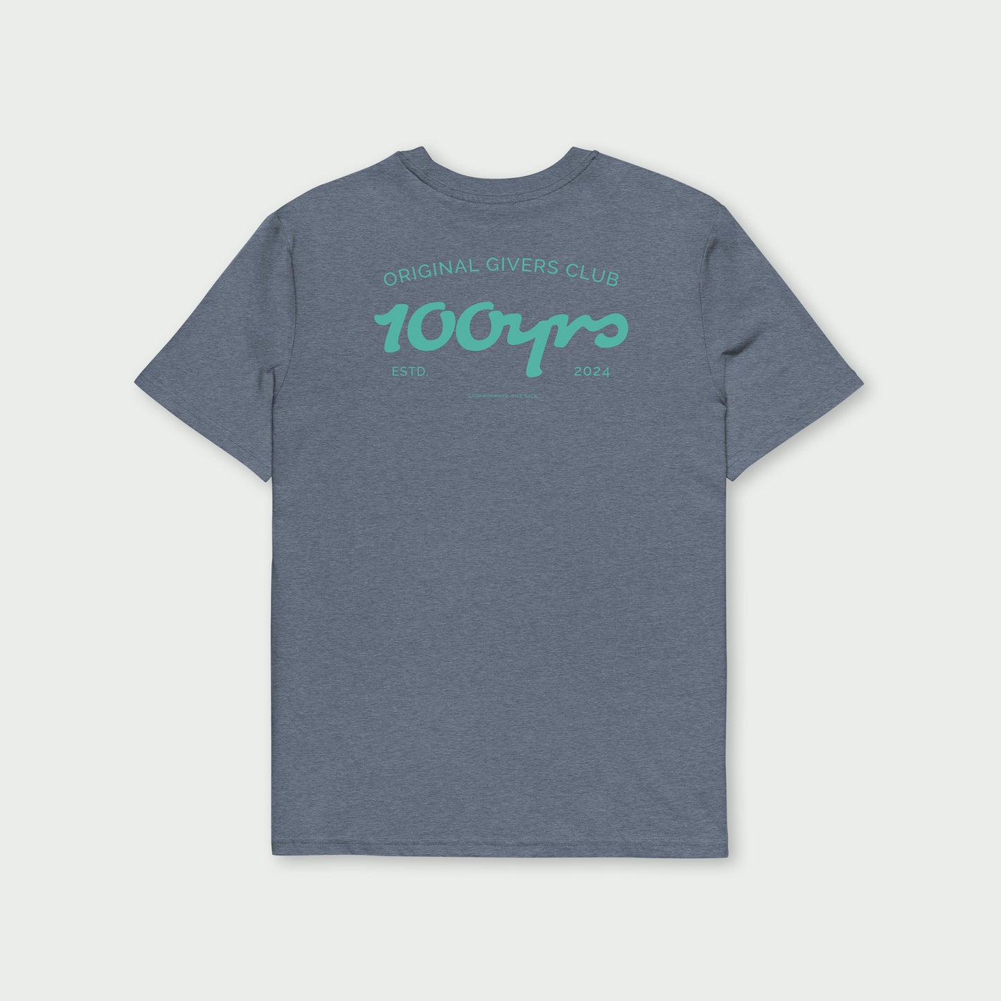 Unisex Organic T-Shirt – Blue OG Club Logo