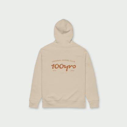 Unisex Organic Hoodie – Clay Brown OG Club Logo