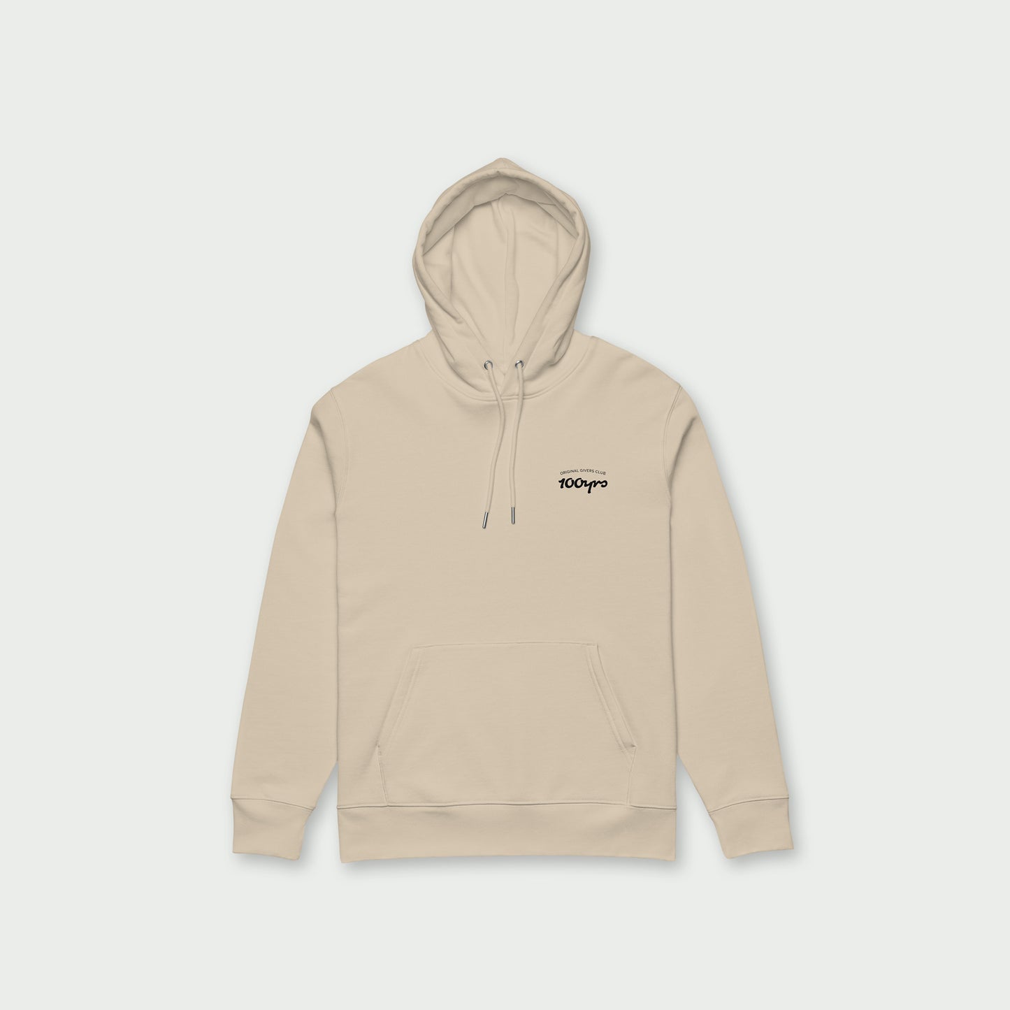 Unisex Organic Hoodie – Black OG Club Logo